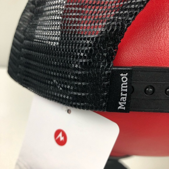 Marmot Quilted Winter Trucker Hat Mesh Cap NWT - Picture 8 of 9